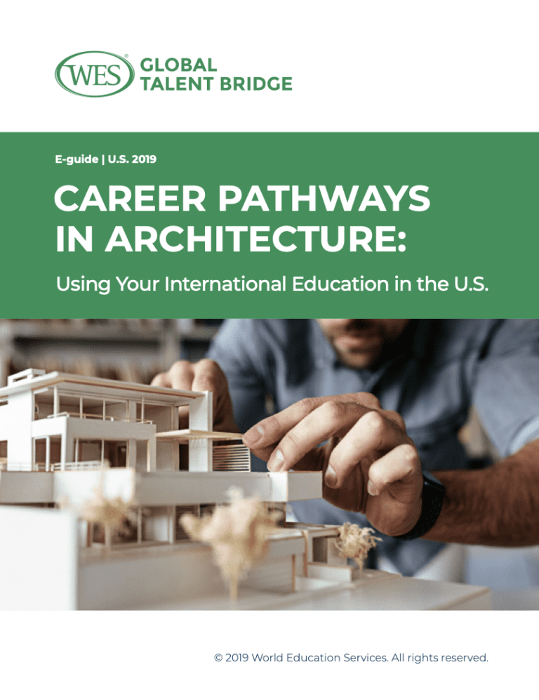 Career Pathways in Architecture: Using Your Education in the United States
